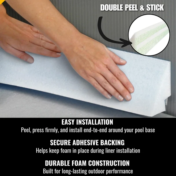 18' x 34' Oval Peel & Stick Pool Cove Kit For 18' x 34' Oval Above Ground Pools