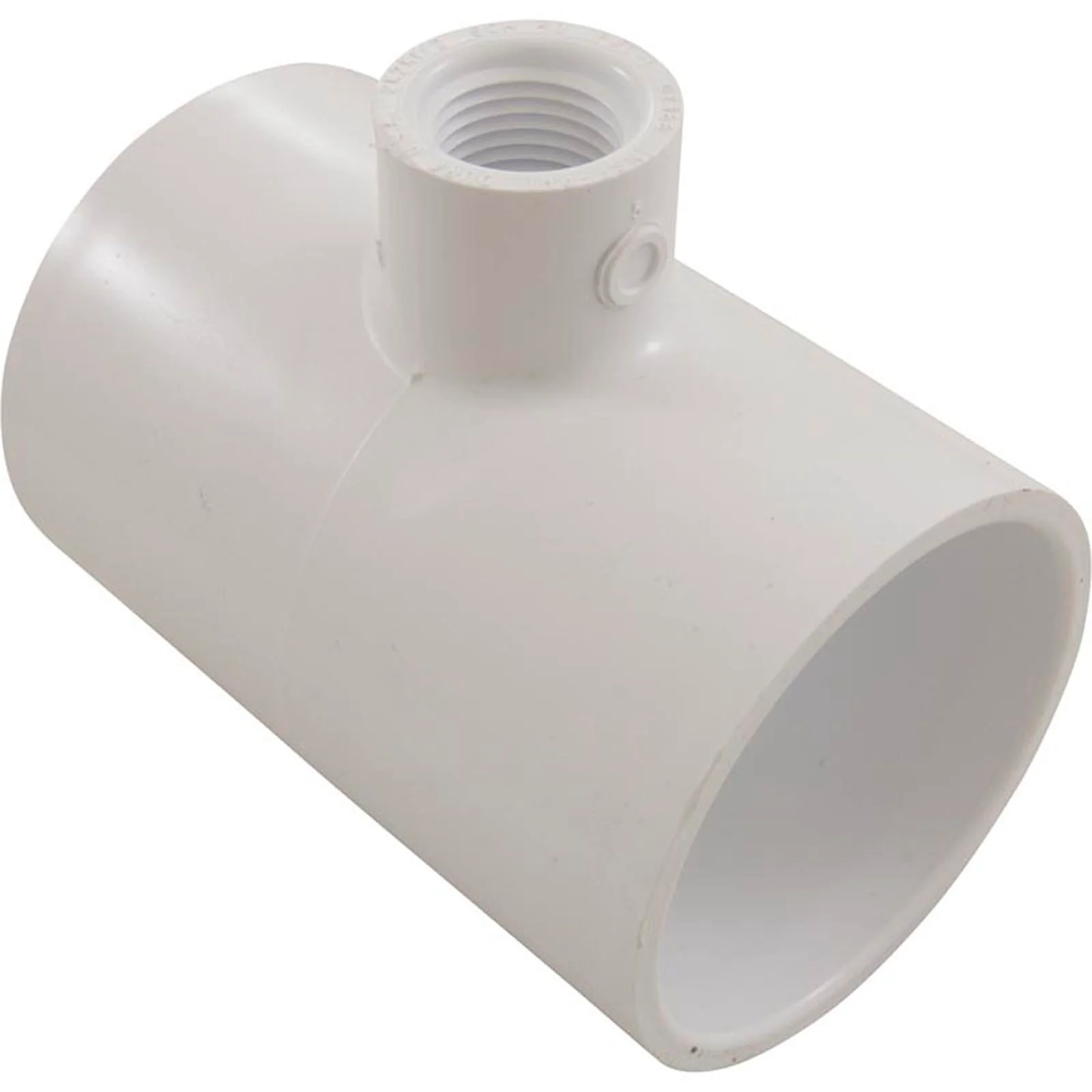 Tee, Reducing, 2" Slip x 2" Slip x 1/2" Female Pipe Thread