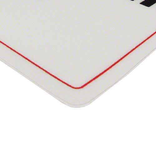 DEEP WATER Message - Adhesive Depth Marker - 9 Inch x 6 Inch — image 3