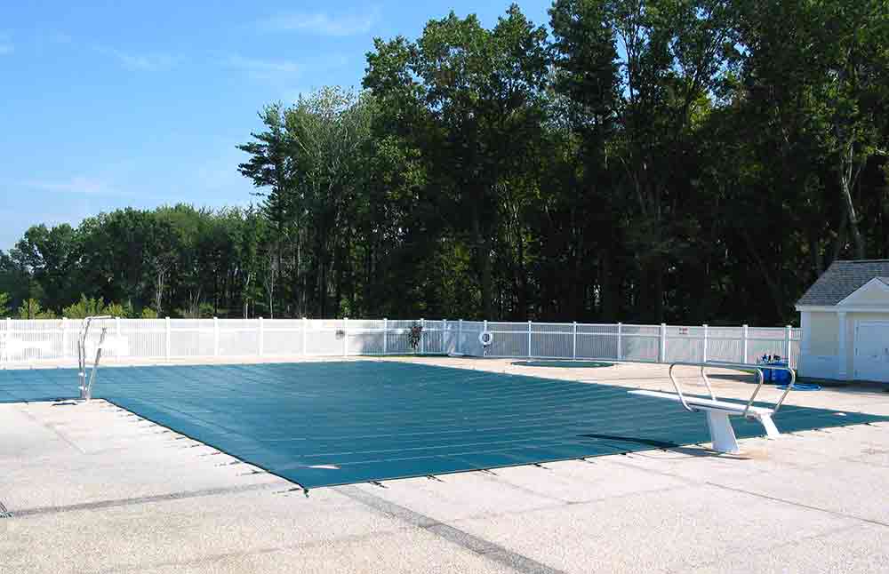 MeycoLite Mesh Rectangular Safety Pool Cover 16 x 36 Feet — image 2