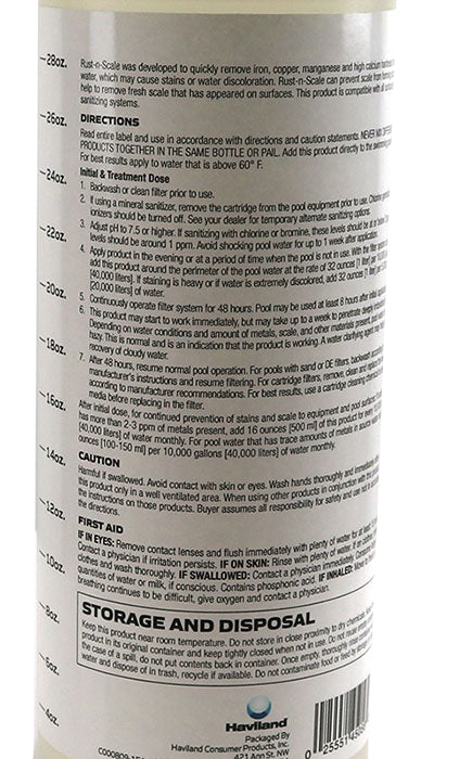 Rust-N-Scale Metal Remover - Quart — image 2