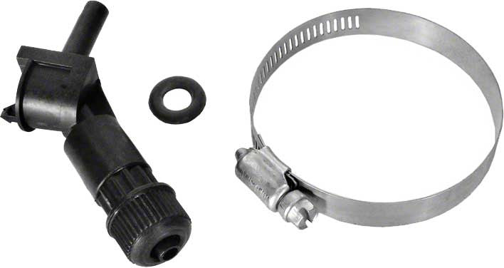 Threadless Injection Fitting - 3/8 O.D. Tubing With Clamp
